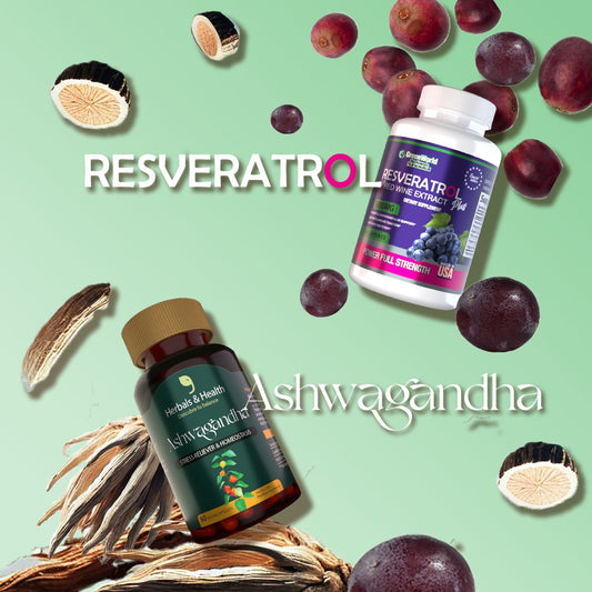 ASHWAGANDHA Y RESVERATROL