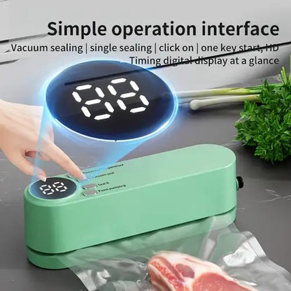 Selladora al Vacío Eléctrica: Conserva tu Comida Fresca por Más Tiempo 🥗